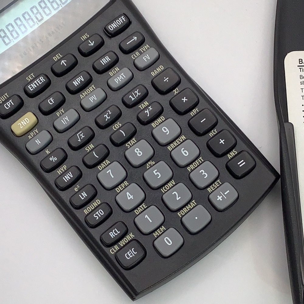 Texas Instruments BAII Plus Calculator - Picture 5 of 8